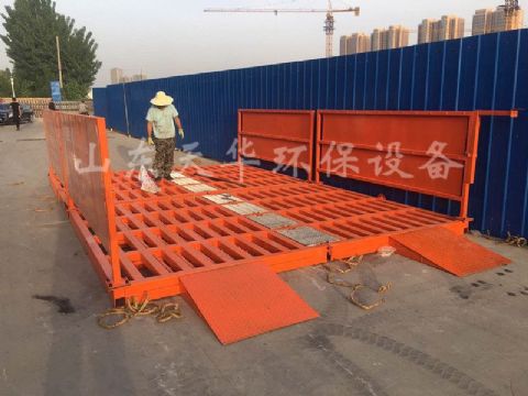 點擊查看詳細(xì)信息<br>標(biāo)題：6m長免基礎(chǔ)型工程洗車機(jī) 閱讀次數(shù)：6145